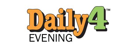 Daily 4 Evening .